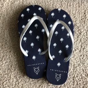 Palm Tree Flip Flops